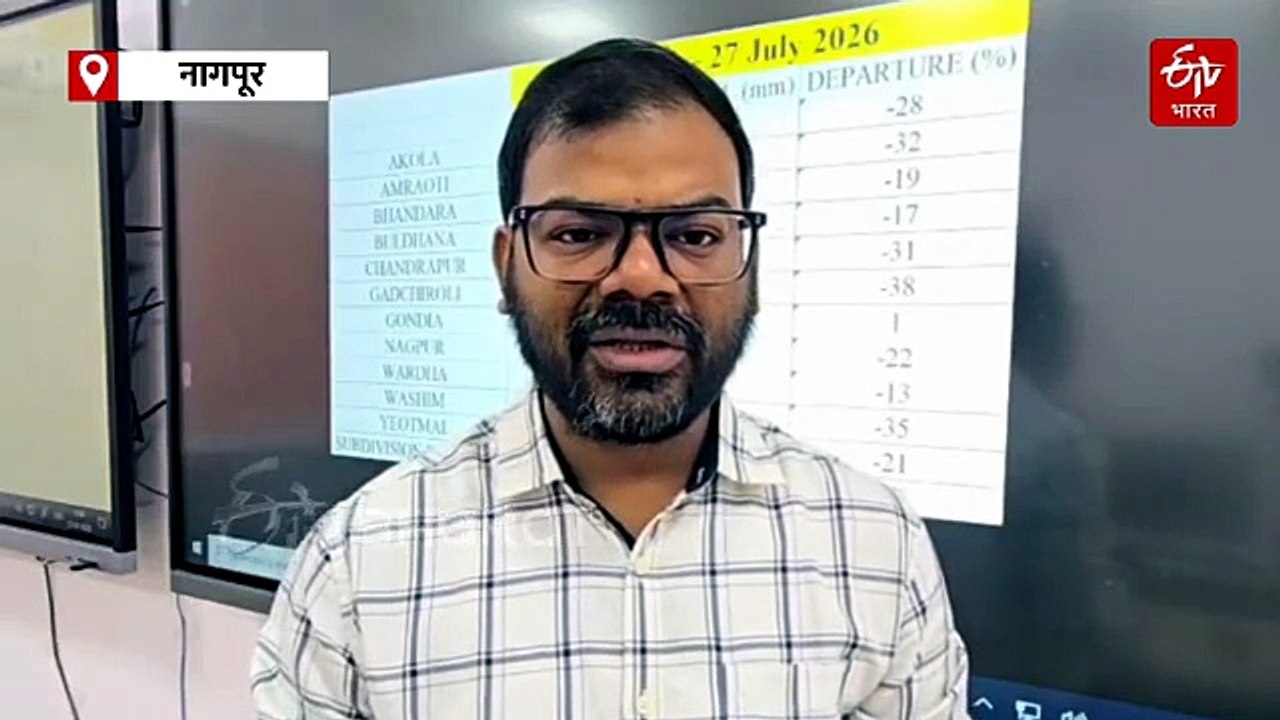 विदर्भात पुढील दोन दिवस जोरदार पावसाचा अंदाज; हवामान विभागाचा यलो आणि ऑरेंज अलर्ट
