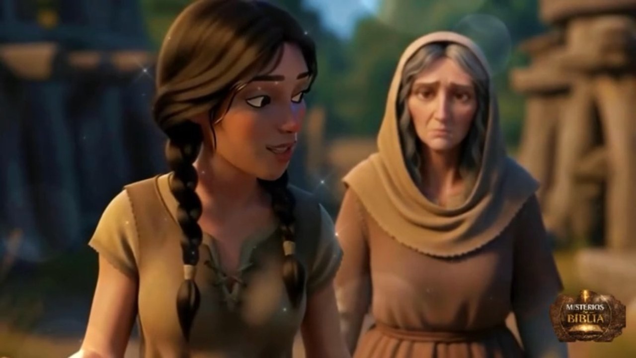 CANÇÃO DE RUTE — "Onde Fores Irei" 🌾 | Histórias Bíblicas em Animação