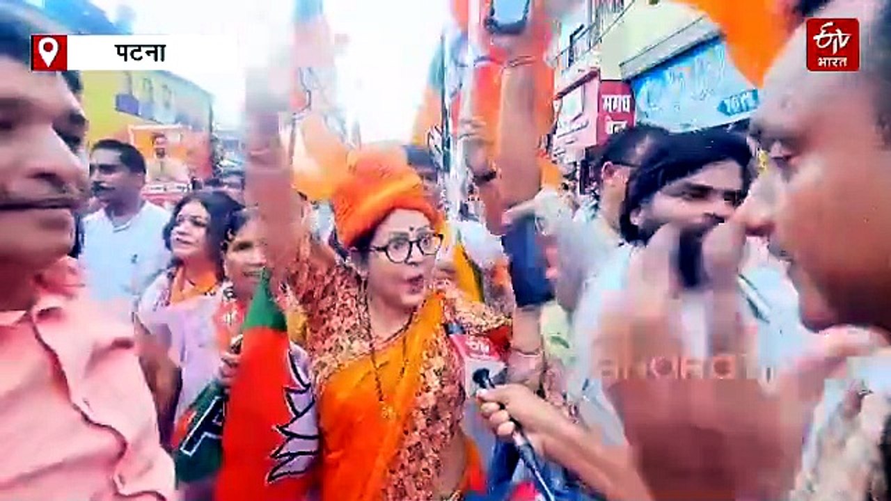 बांकीपुर में बीजेपी का शक्ति प्रदर्शन, नितिन नवीन और सम्राट चौधरी ने किया रोड शो
