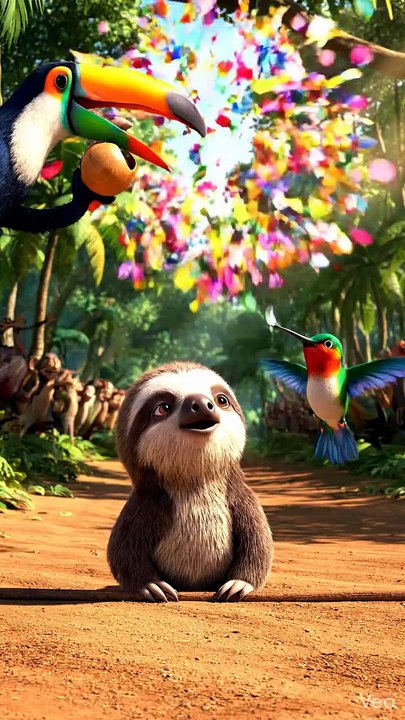 Pudim, the Sloth Who Wanted to Run