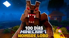 Sobreviví 100 días como hombre lobo en Minecraft - La película