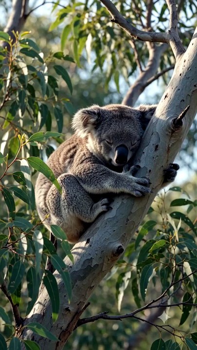 Koala : The sleepy eucalyptus lover with a peaceful tree-top life