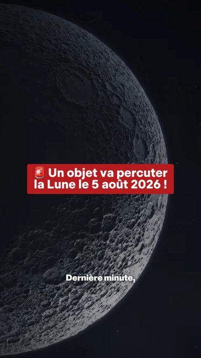 🚨 Un objet va s’écraser sur la Lune !