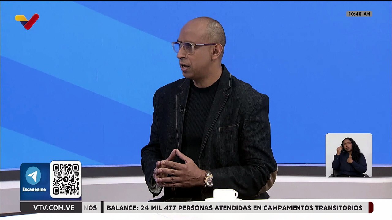 Analista político Fernando Rivero: Gobierno venezolano siempre ha buscado el diálogo y la paz