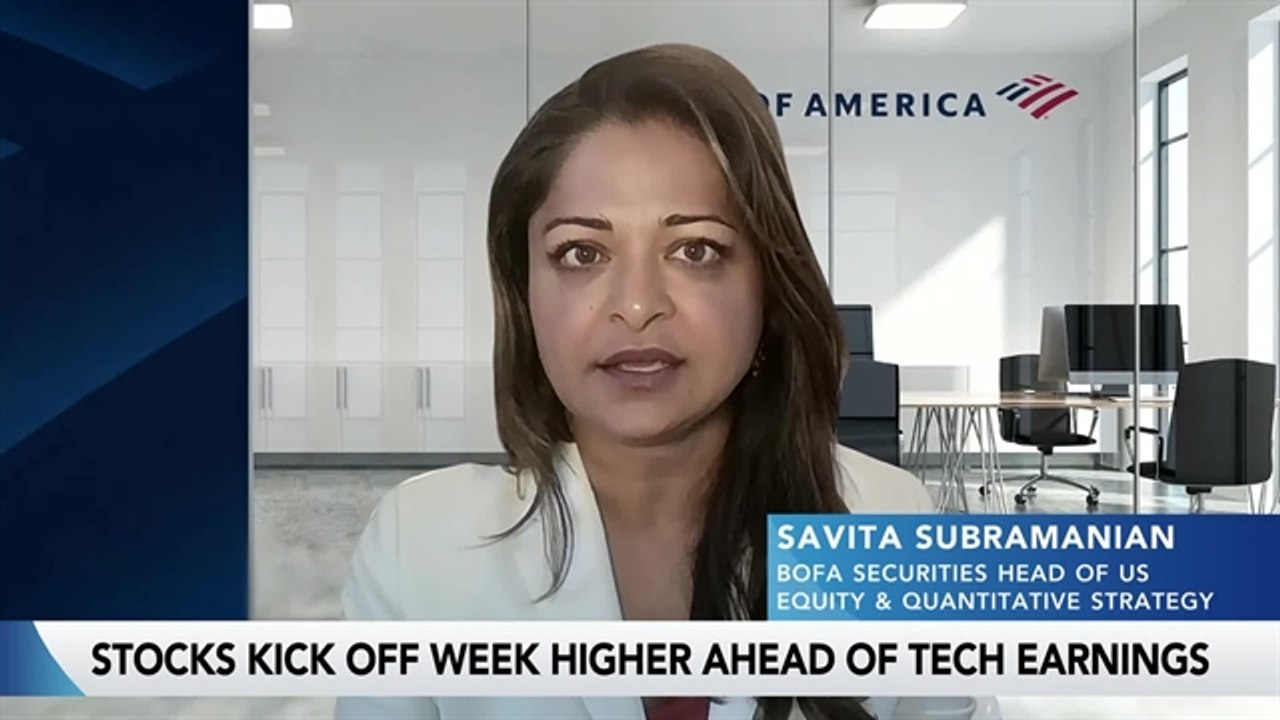 Good News for Tech Seems to Be Priced In, BofA's Subramanian