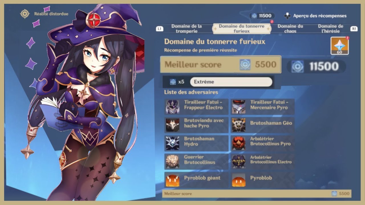 Genshin Impact FR | Réalité Distordue : Domaine du Tonnerre Furieux !