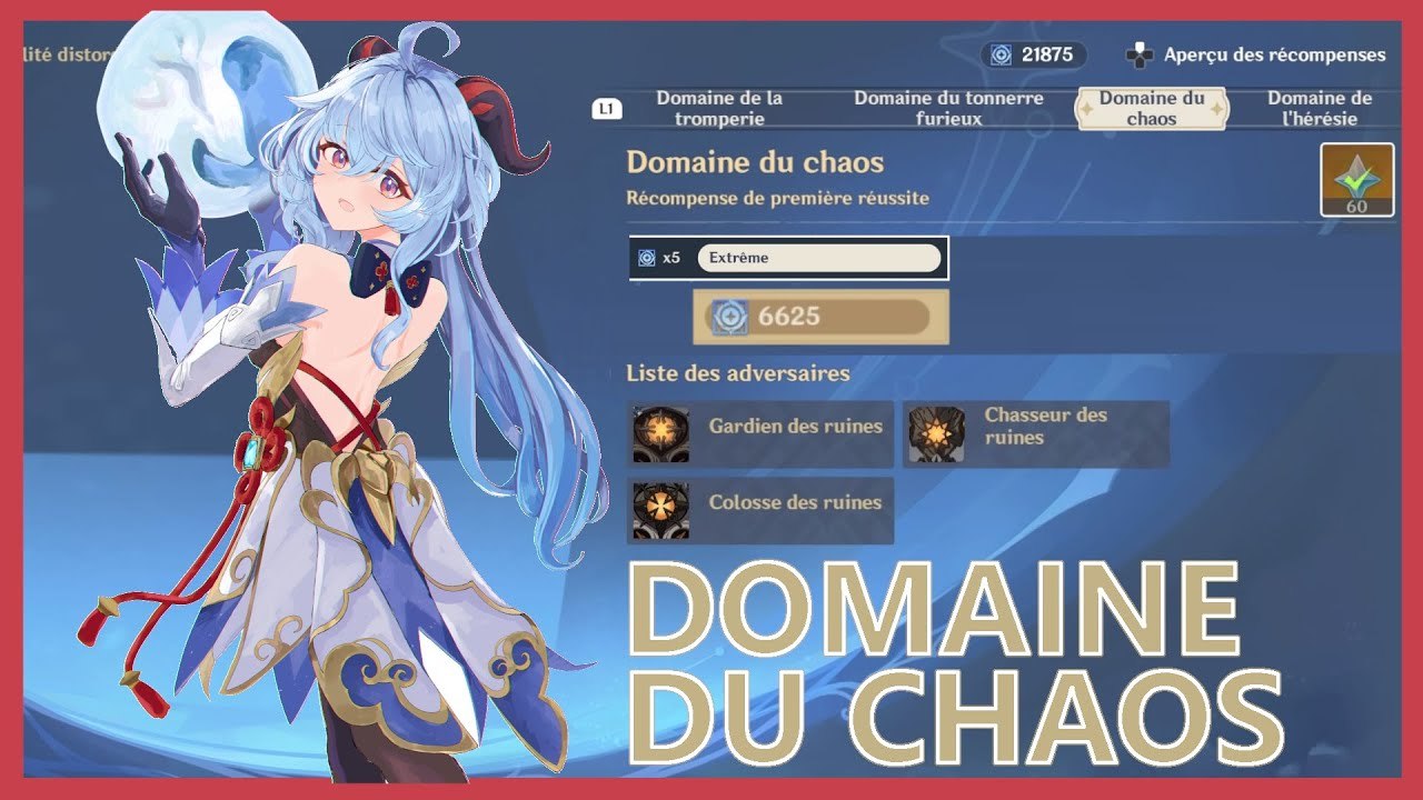 Genshin Impact FR | Réalité Distordue : Domaine du Chaos !