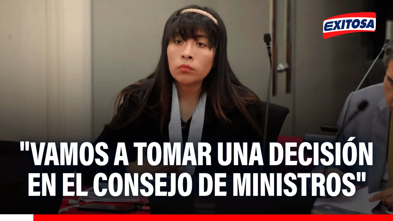 Carlos Espá sobre caso Betssy Chávez: "Vamos a tomar una decisión en el Consejo de Ministro"