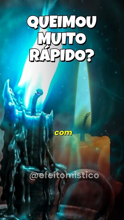 SUA VELA ACABOU RÁPIDO? VEJA ISSO