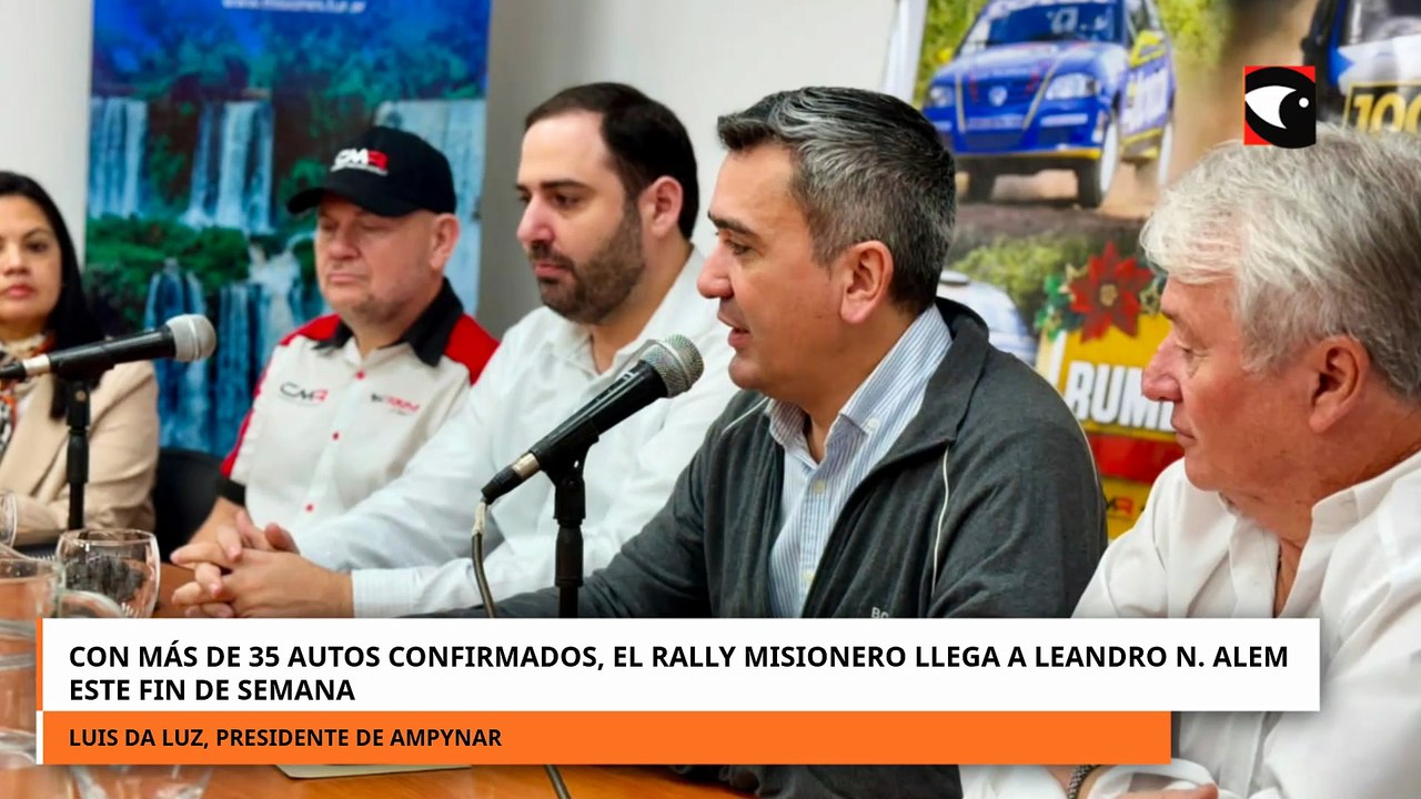 El Rally Misionero llega a Leandro N. Alem con una nueva fecha del campeonato provincial.mp4