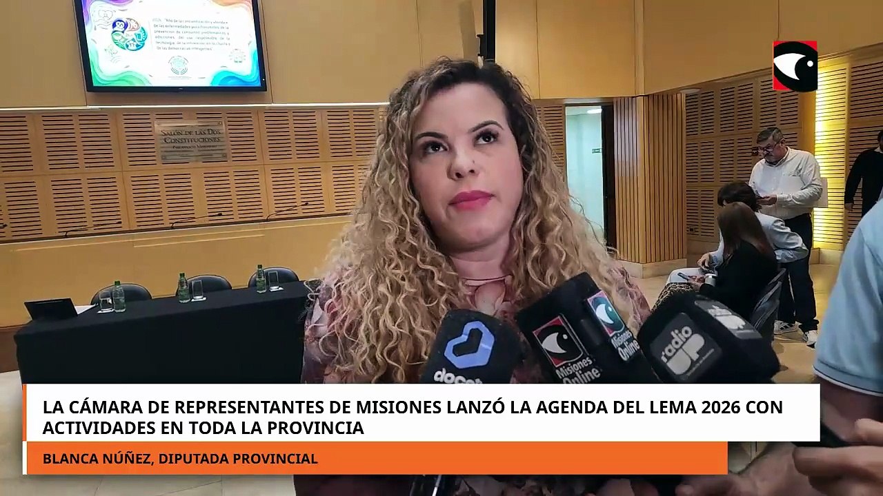 La Cámara de Representantes lanzó la agenda del Lema 2026 con actividades en toda la provincia