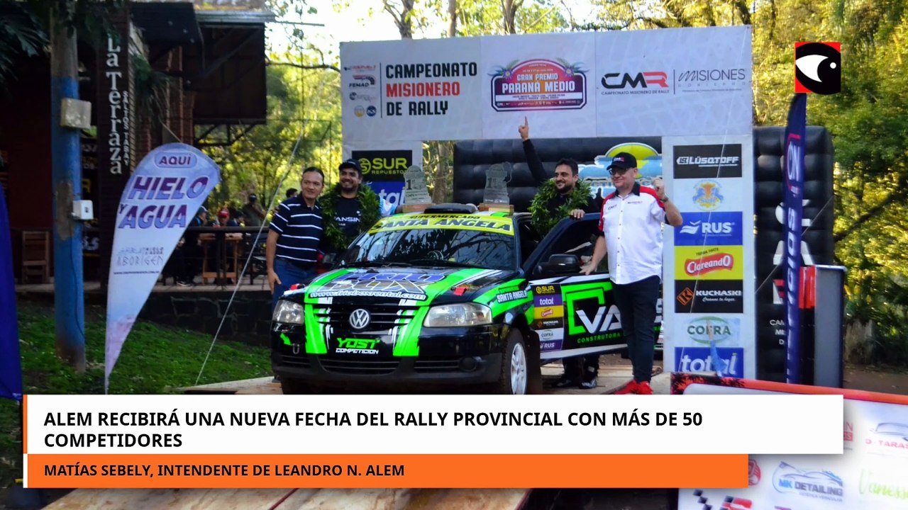 Alem recibirá una nueva fecha del Rally Provincial con más de 50 competidores.mp4