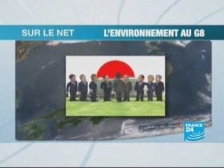 Réchauffement climatique au sommet du G8