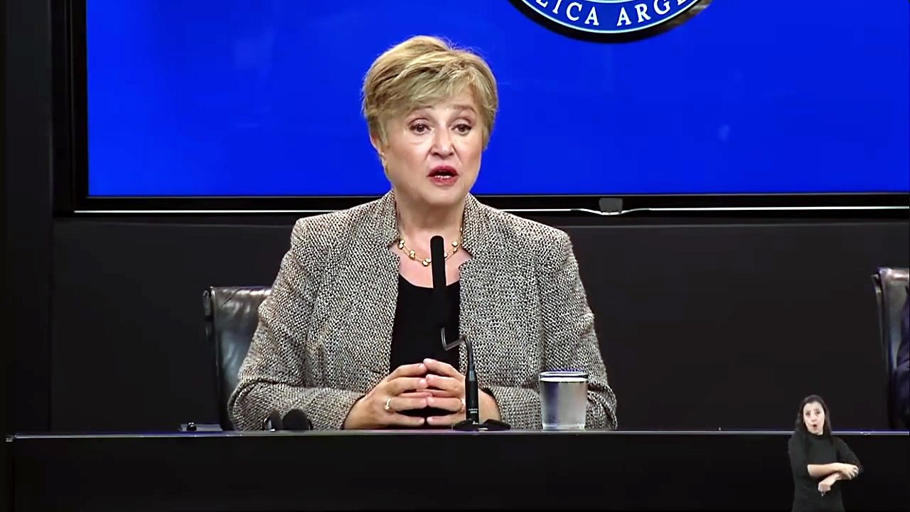 Kristalina Georgieva en Argentina