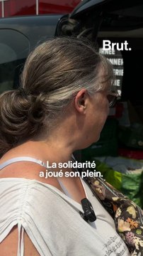Face aux évacuations, la solidarité des habitants en Gironde