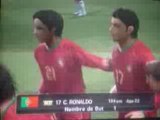 PES 2008 C.RONALDO penaltie commantaires PORTUGAI