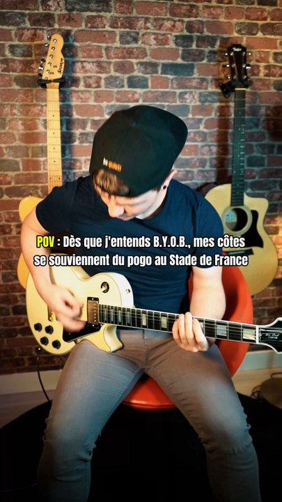 System Of A Down - B.Y.O.B. (Guitar Cover)