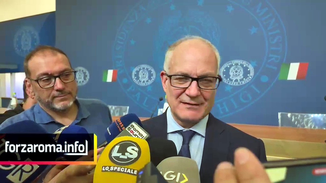 Stadio Roma, Gualtieri: "Si avvicina una grande opera di riqualificazione"