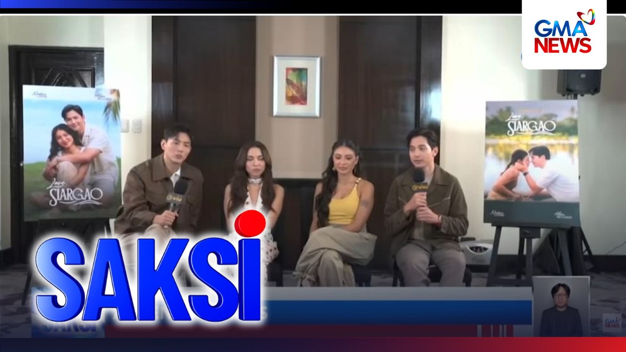 Kwento ng "Love Siargao", higit pa sa love story ayon sa bida nitong si Alden Richards | Saksi