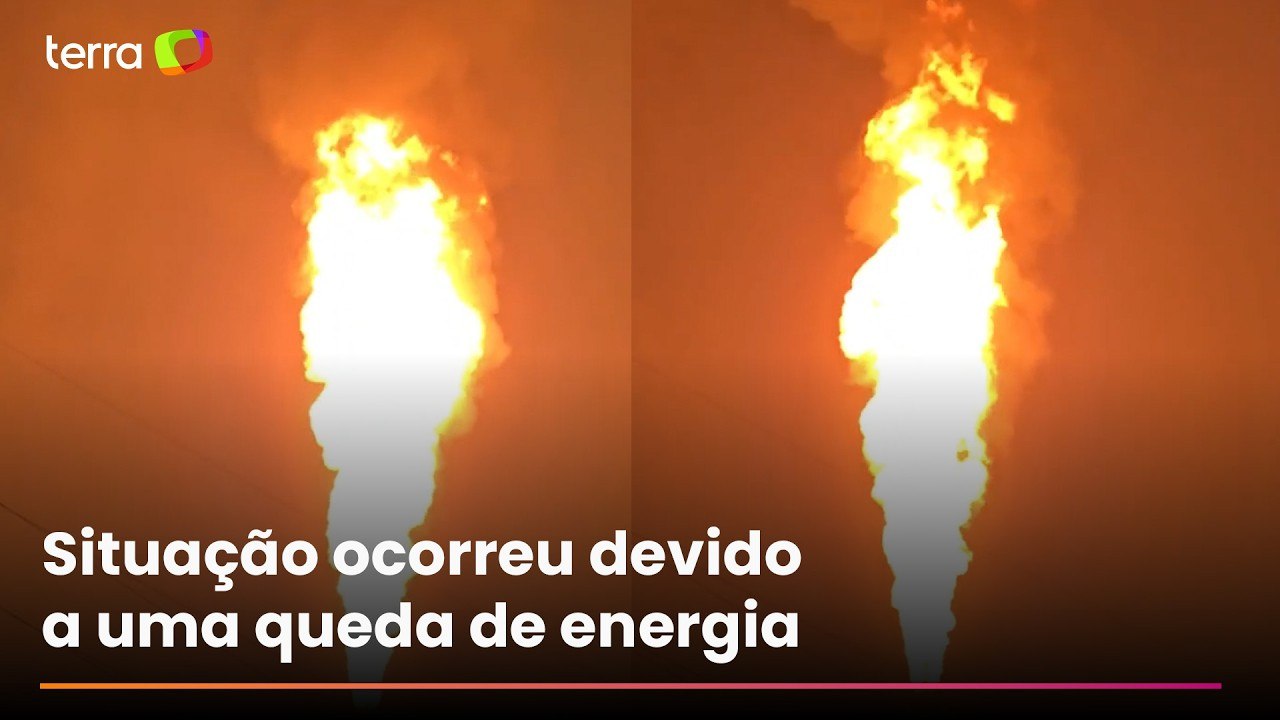 Sirenes e fogo alto em polo petroquímico assustam moradores na Grande SP