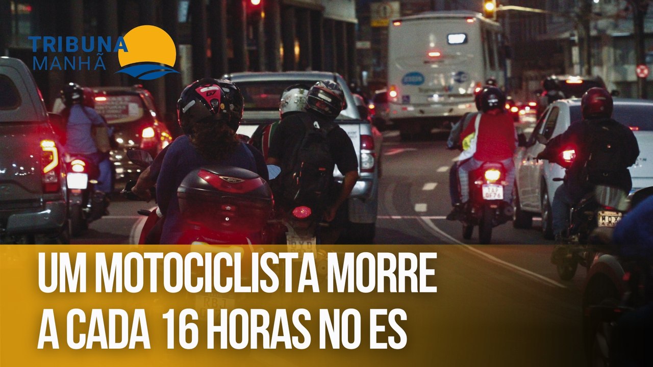 Um motociclista morre a cada 16 horas no Espírito Santo