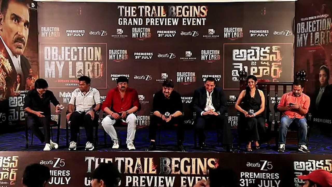 Srikanth & Objection My Lord Team Q & A With Media