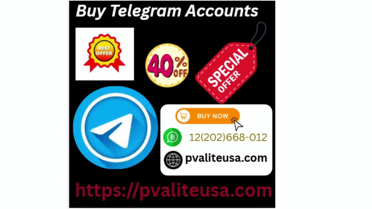 04 Best Sites To Buy Telegram Accounts (PVA Aged)