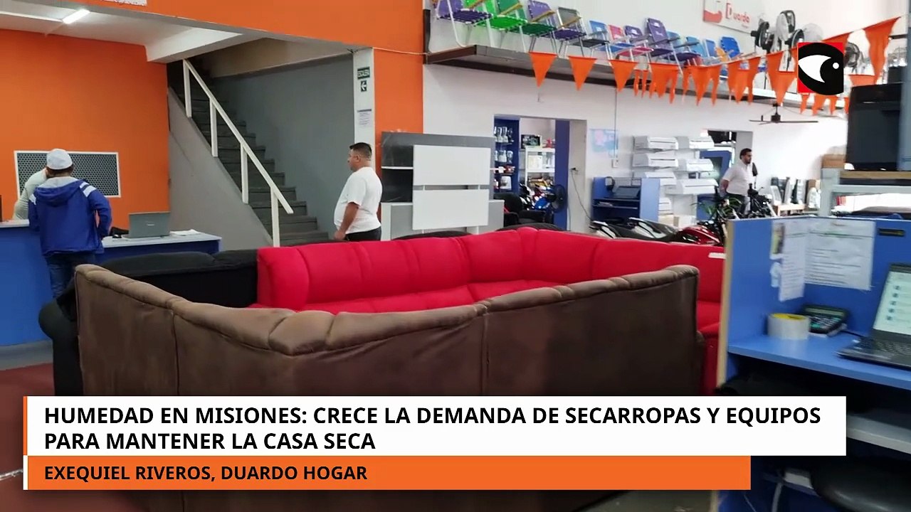 Humedad en Misiones crece la demanda de secarropas y equipos para mantener la casa seca
