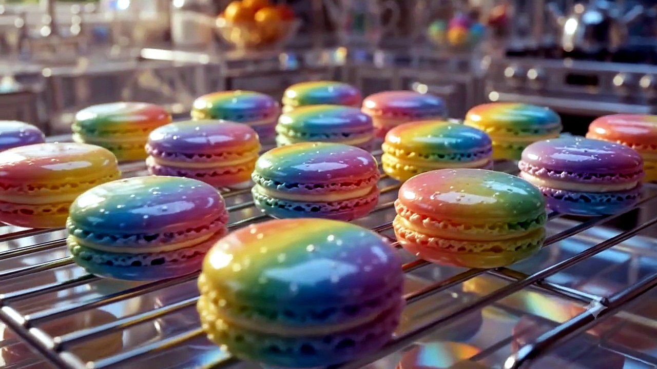 Rainbow Crystal Cheesecake 🍰💎 | Magical Miniature Crystal Cooking ASMR | Fantasy Dessert in 8K