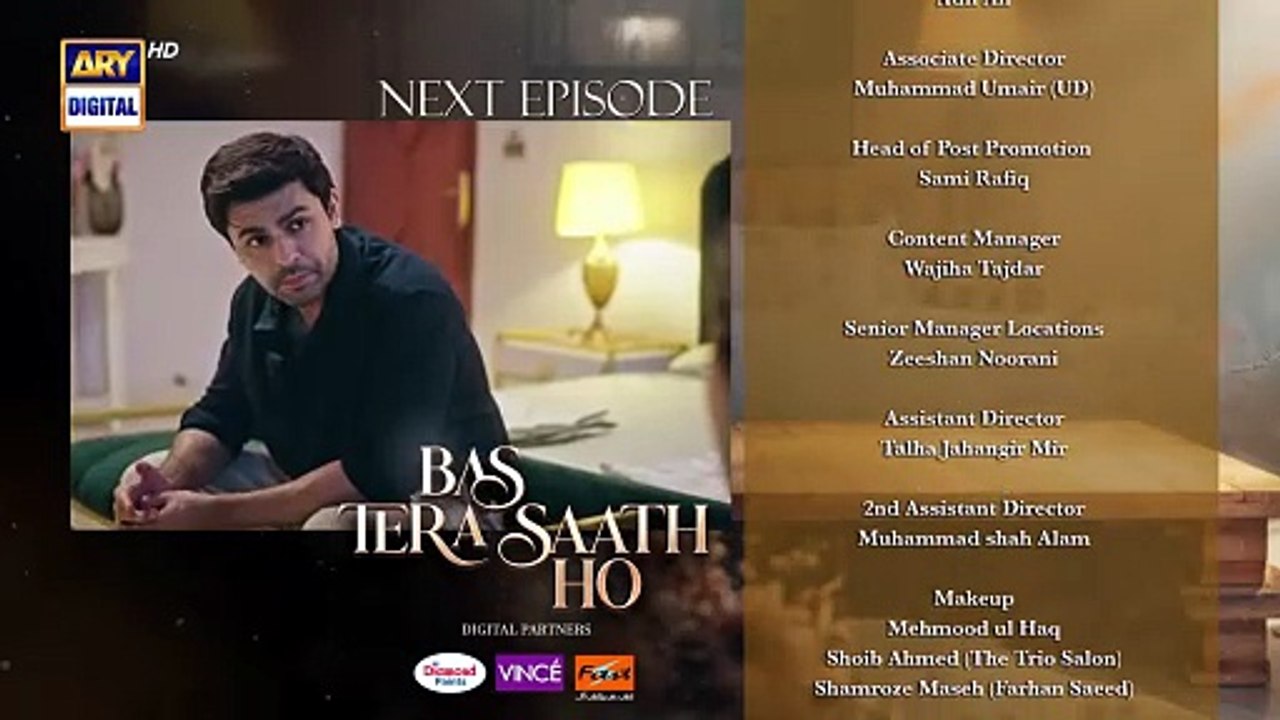 Bas Tera Saath Ho Episode 26 Teaser | Farhan Saeed | Sana Javed | Pakistani Top Dramas