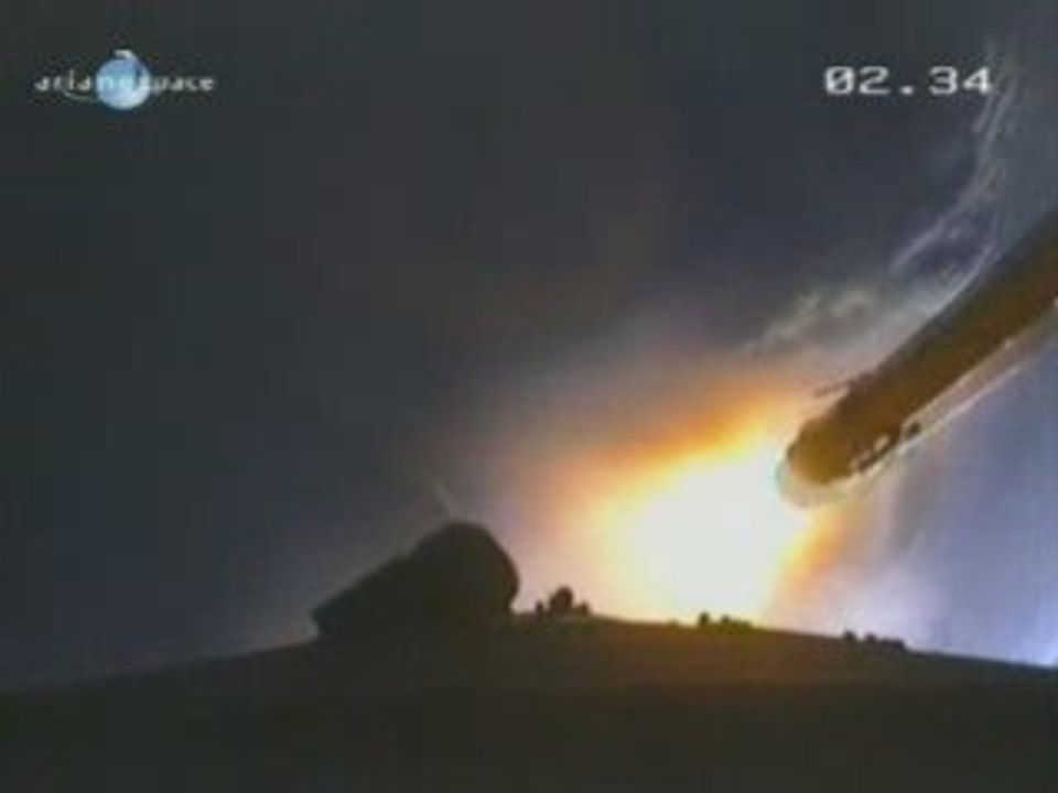 Lancement d'Ariane 5 du 7 juillet 2008