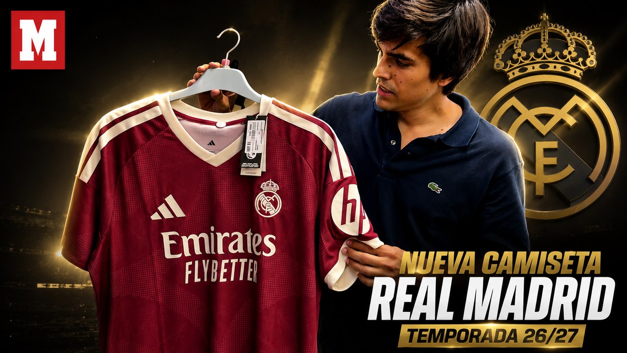 Descubrimos la tercera equipación del Real Madrid: la camiseta rosa oficial ya se vende en Francia