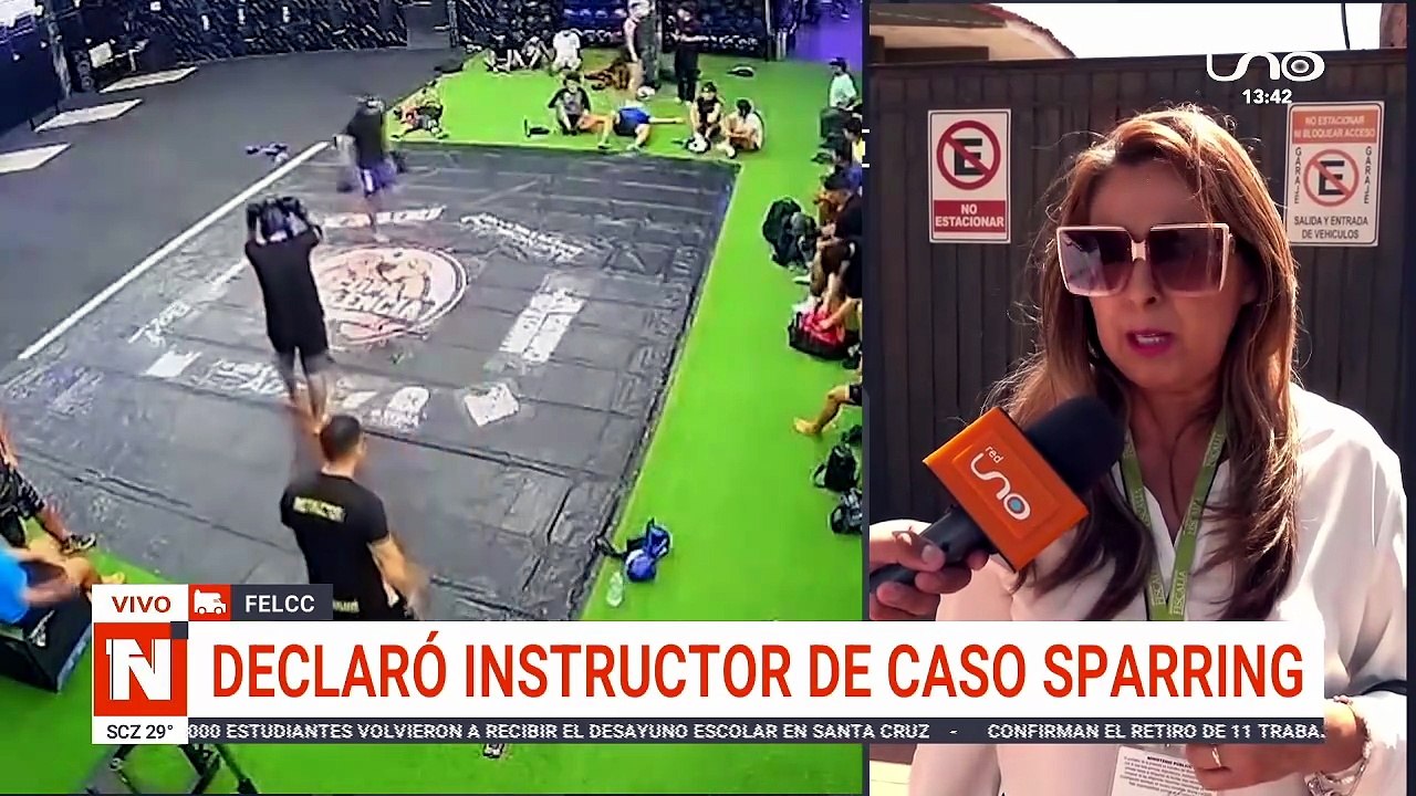 DECLARÓ INSTRUCTOR DE CASO SPARRING