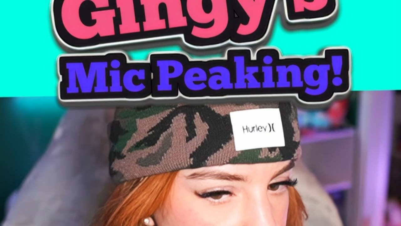 Gingy's mic peaking means the situation is CRITICAL 😭💀