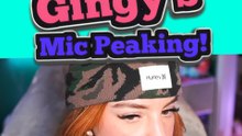 Gingy's mic peaking means the situation is CRITICAL 😭💀