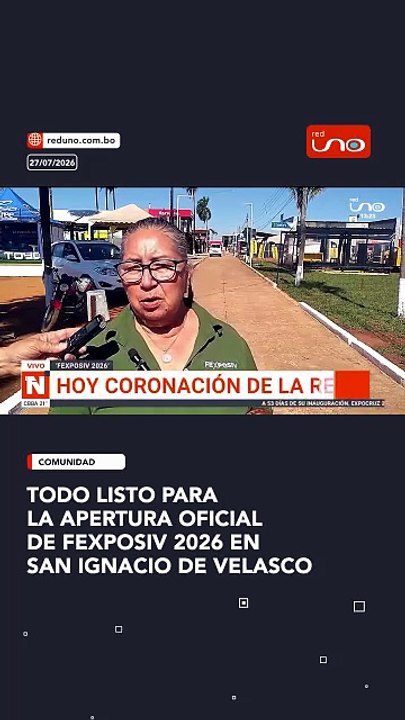TODO LISTO PARA LA APERTURA OFICIAL DE FEXPOSIV 2026 EN SAN IGNACIO DE VELASCO