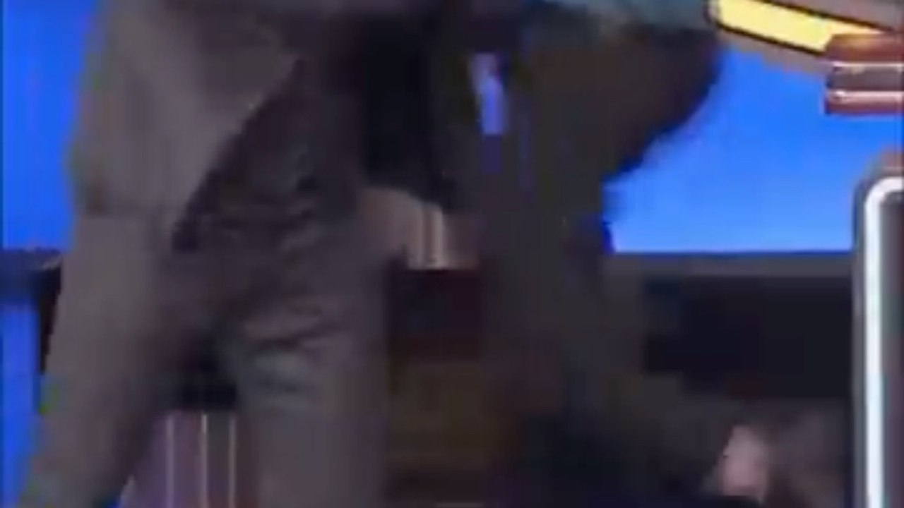 Steve Harvey Watches a Fight Break Out on Family Feud