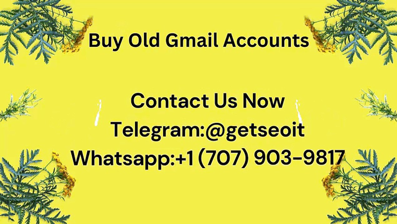 Buying Old Gmail Accounts: Easy Step-by-Step Guide