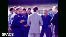 When King Charles Met NASA's Space Shuttle Enterprise As The Prince Of Wales