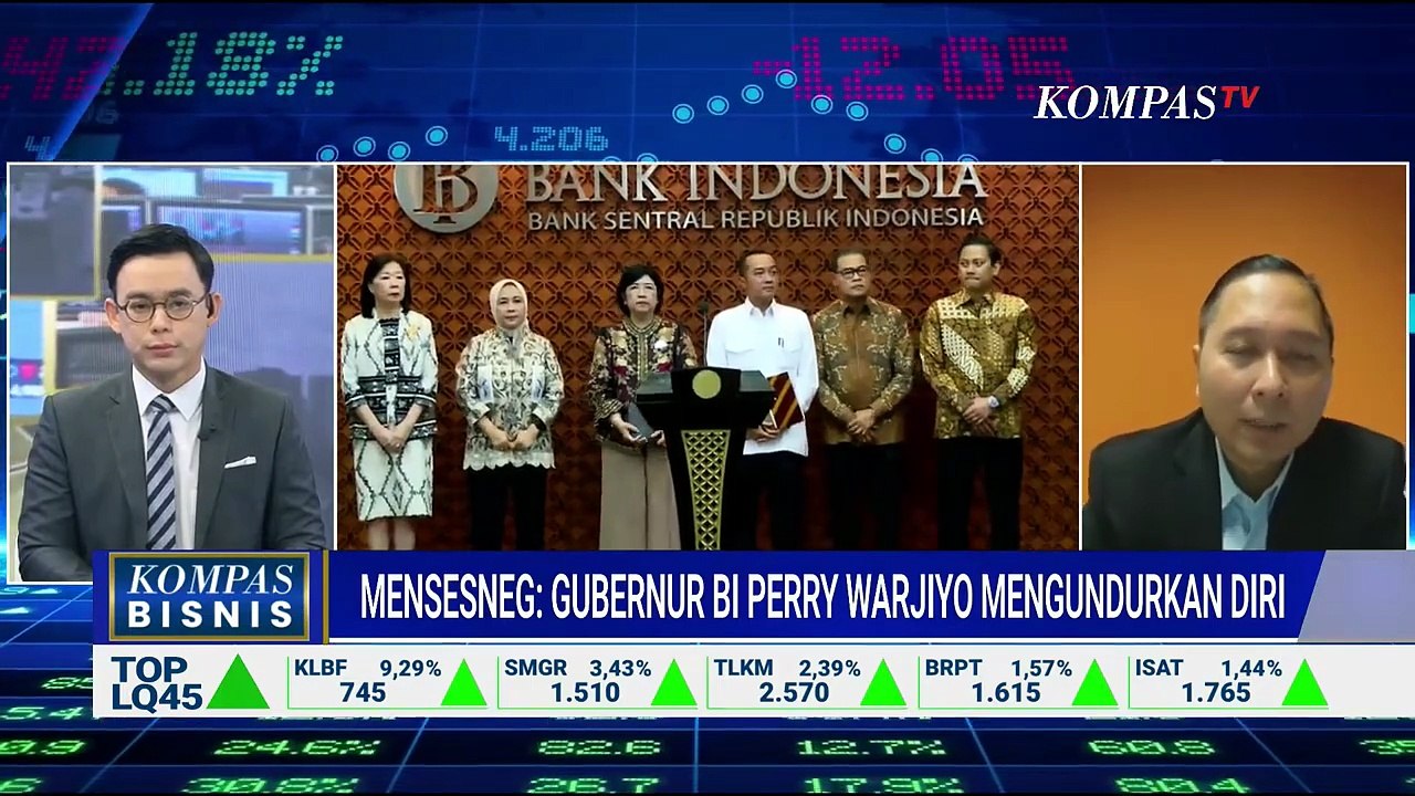 [FULL] Bagaimana Sentimen Pasar Usai Gubernur BI Perry Warjiyo Mundur, Ini Kata Pengamat |  KOMBIS