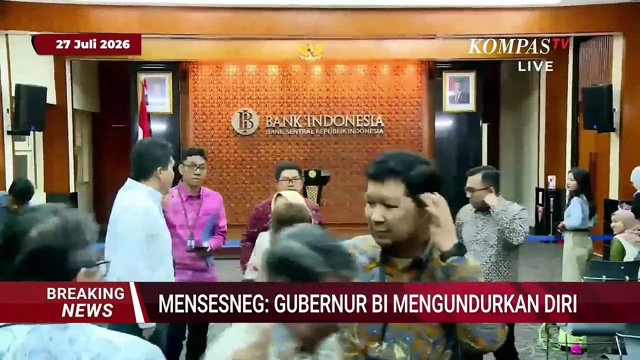 Perry Warjiyo Mundur! Jabatan Gubernur BI Diisi Sementara oleh Deputi Senior