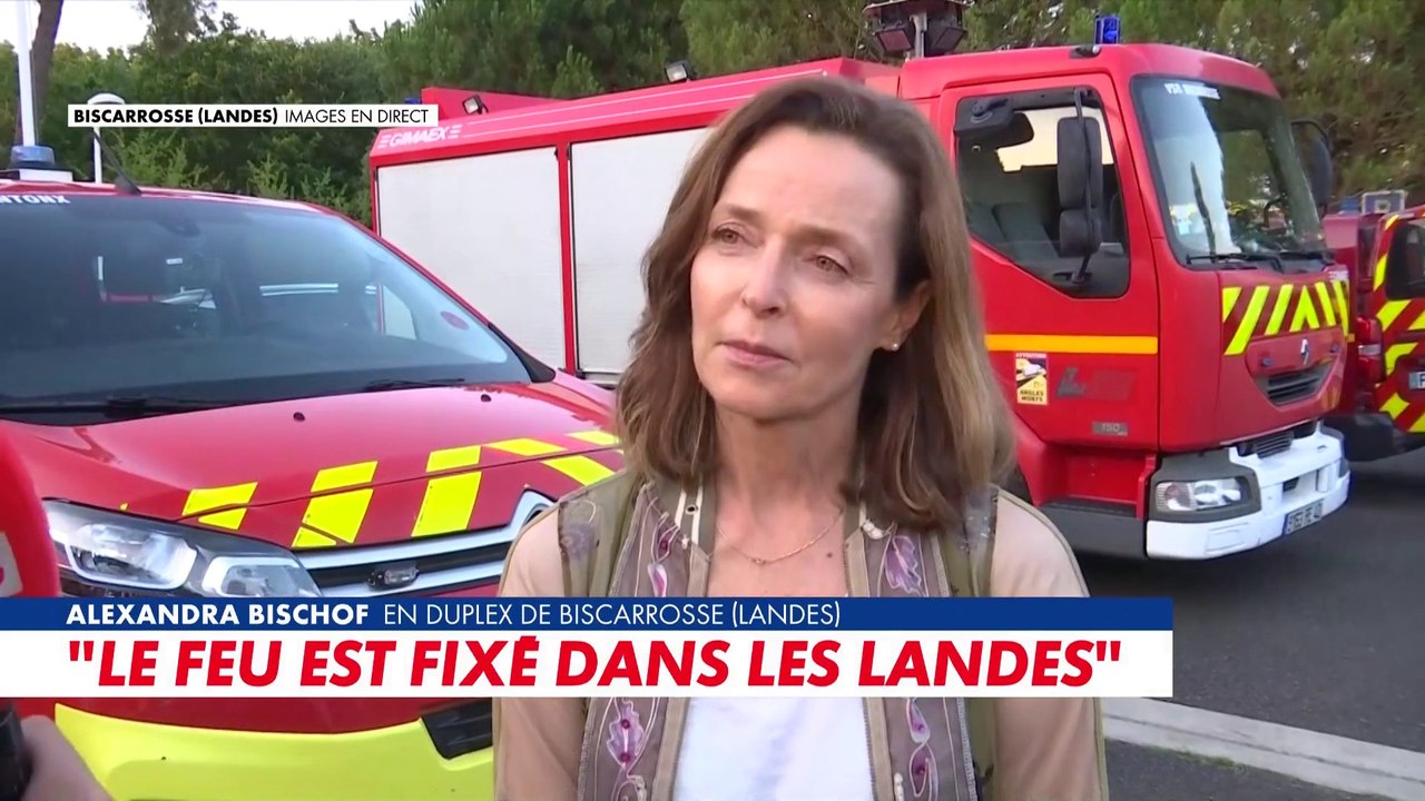 Hélène Larrazet : «Même s'il est fixé, le feu reste une menace»