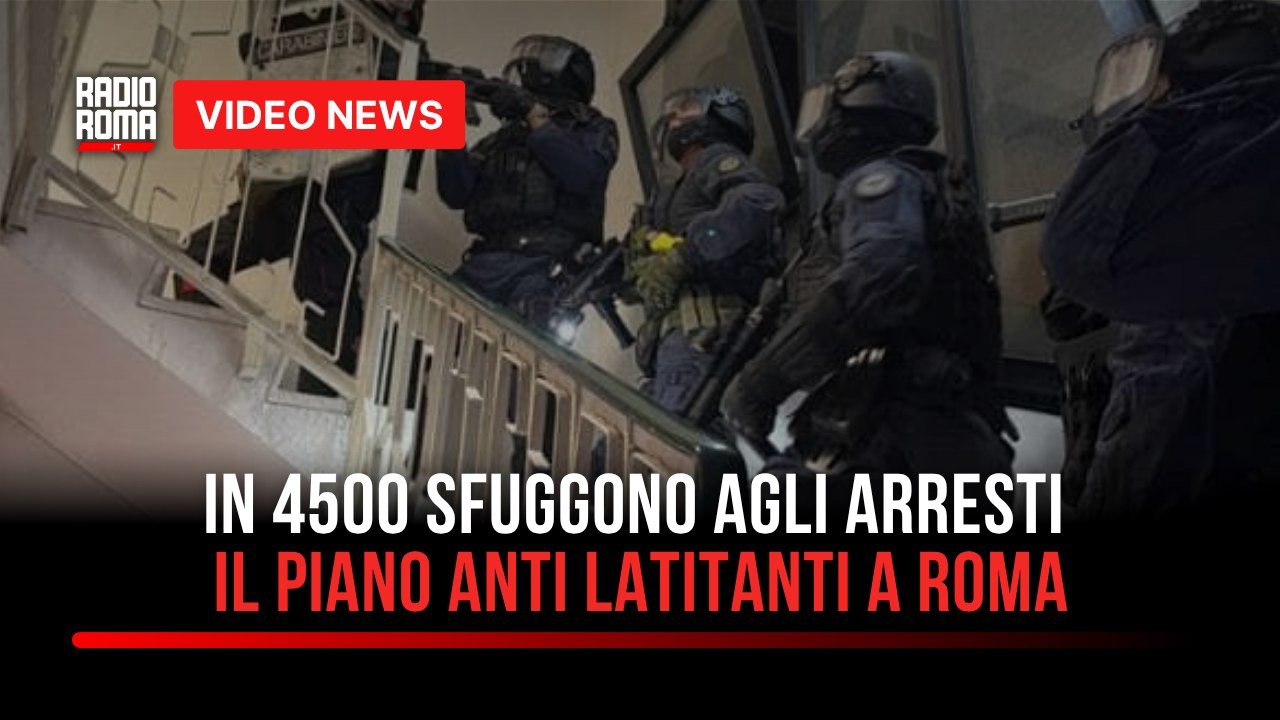 In 4500 sfuggono agli arresti il piano anti latitanti a Roma