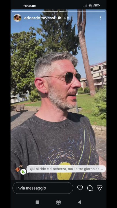 Edoardo tavassi story state lontani e pericoloso