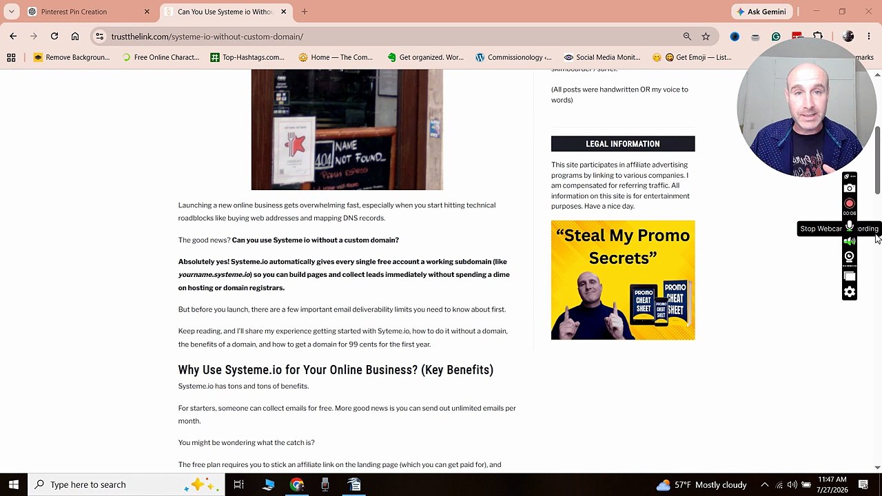 Can You Really Use Systeme.io Without a Custom Domain? (Truth)