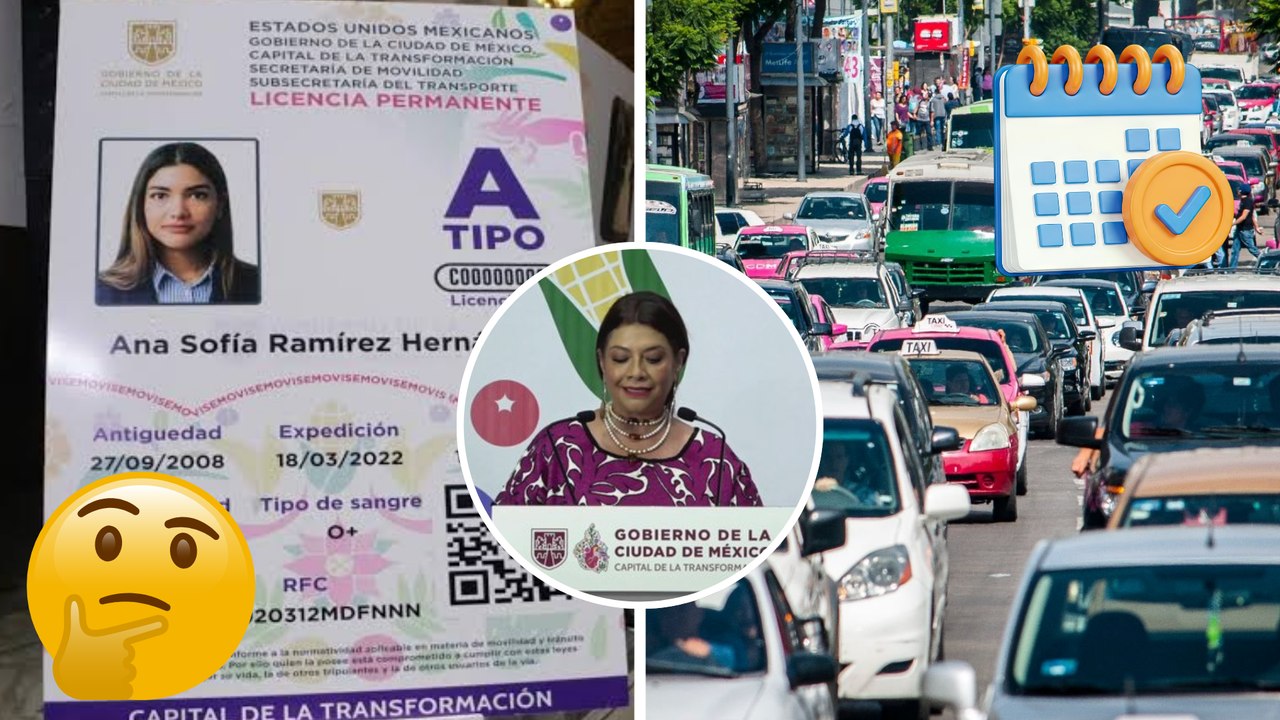 CDMX pone fin a la licencia de manejo permanente; ¿Cuándo es la última fecha?