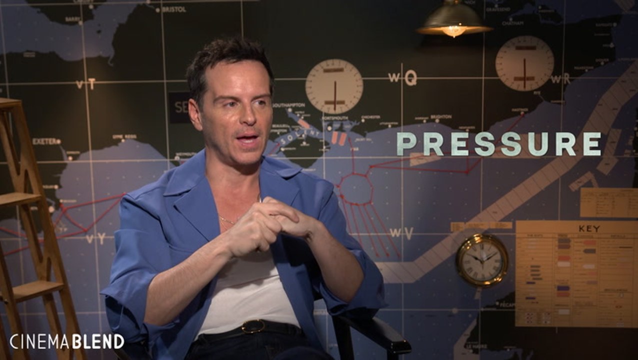 'Pressure’s' Andrew Scott Had One Word For What It Feels Like To Be Yelled At By Brendan Fraser At Work