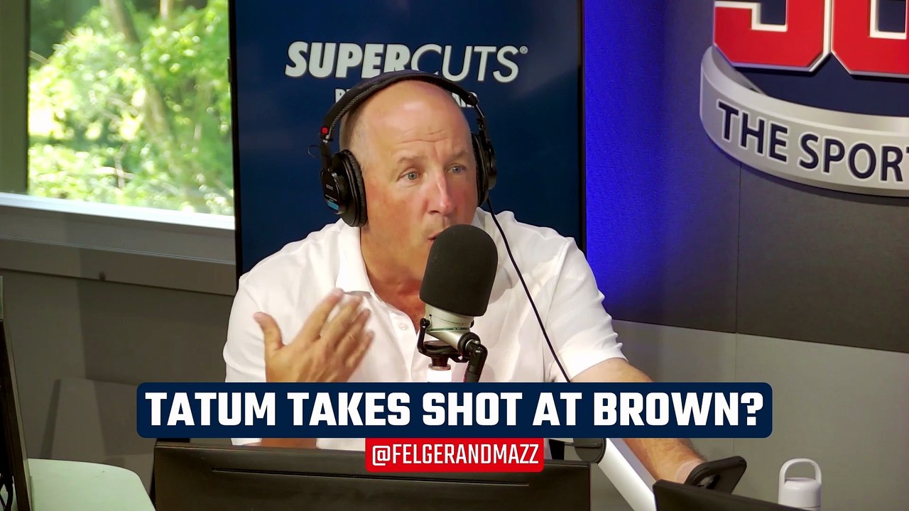 Did Jayson Tatum take his first SHOT at Jaylen Brown?