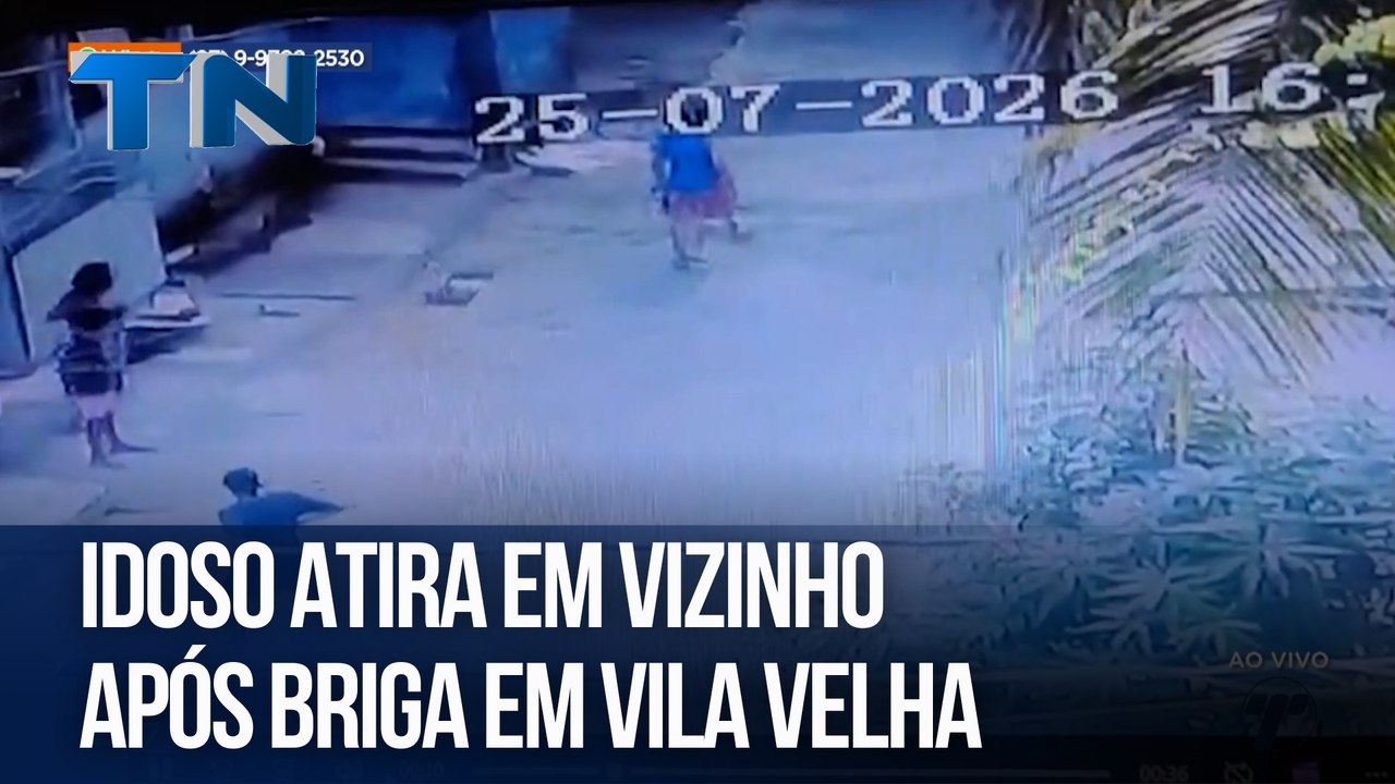 Idoso atira em vizinho após briga em Vila Velha