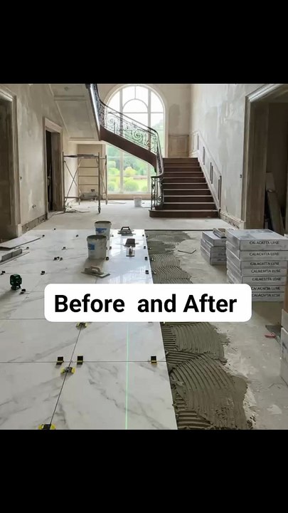 Tiles installation